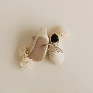 Cream Soft Sole Primavera {Children's Leather Boots}