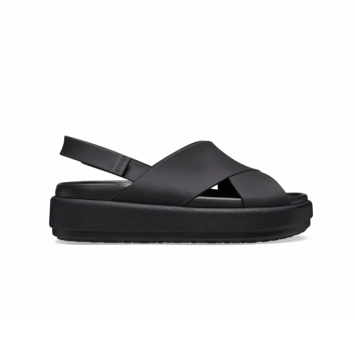 Crocs Brooklyn Luxe Cross Strap - BLK