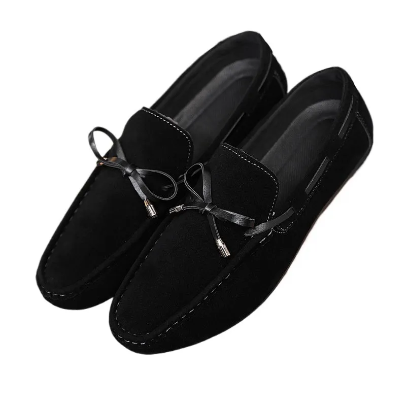Cross-border spring and summer casual shoes trendy shoes men's Doudou shoes men's lazy shoes overfitting trend one-pedal men's shoes cloth shoes