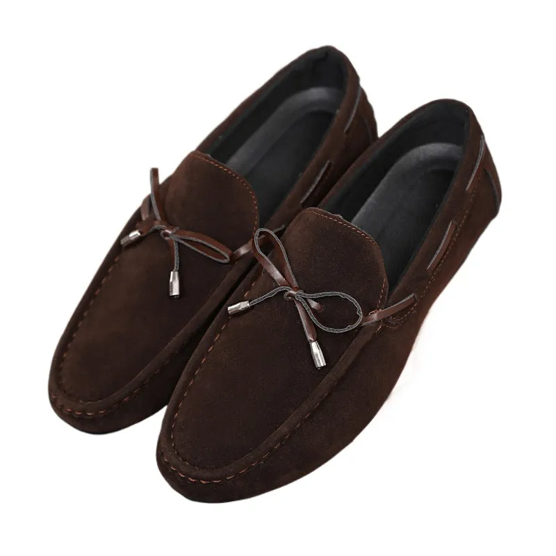 Cross-border spring and summer casual shoes trendy shoes men's Doudou shoes men's lazy shoes overfitting trend one-pedal men's shoes cloth shoes