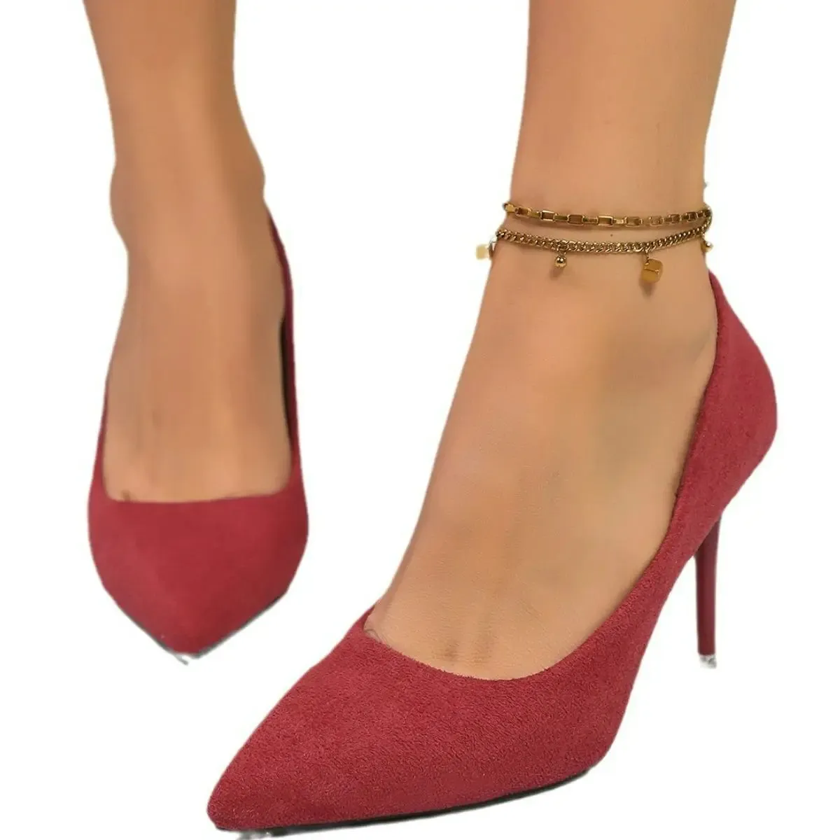 'Daphne' Pointed Toe Stiletto Heels