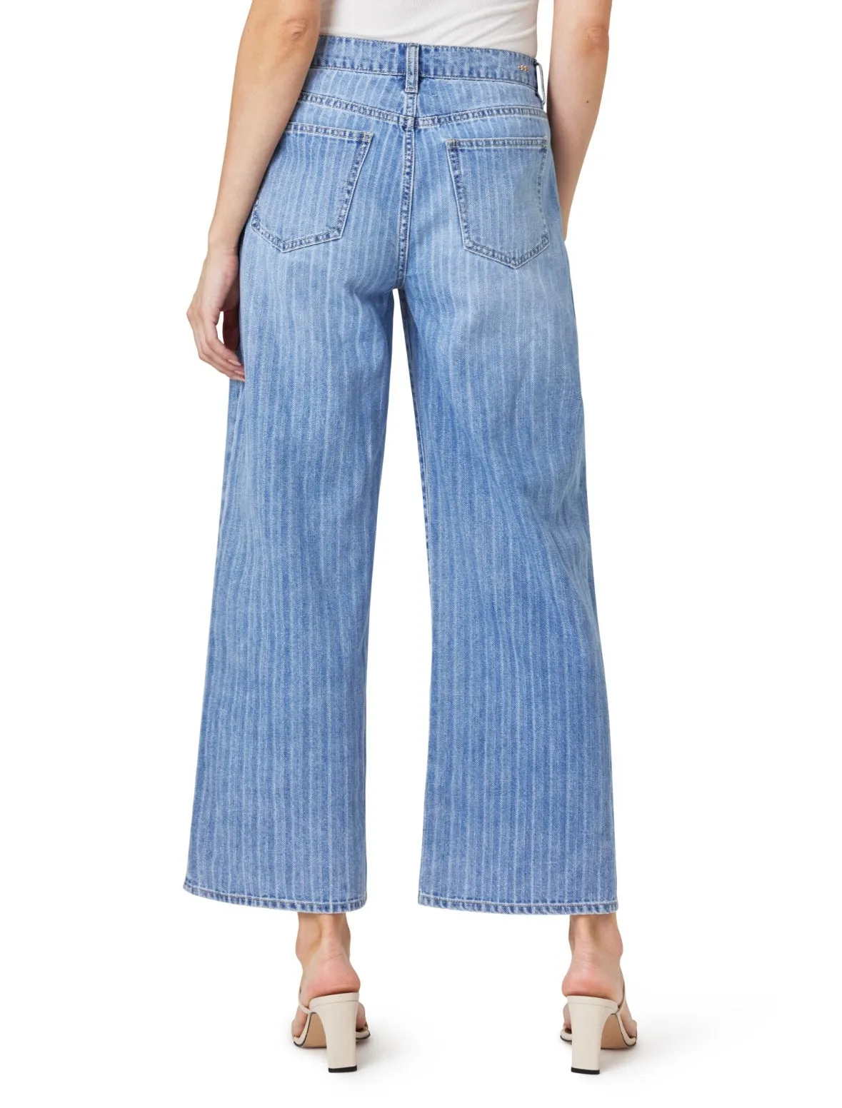 Denver Stripe Wide Leg Crop