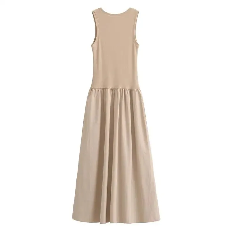 Dresses Summer Women's 2024 New Chic Slim Simple Elegant Holiday Dress Street Women's Comfortable Youth Dress