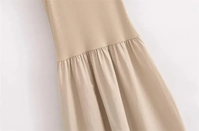 Dresses Summer Women's 2024 New Chic Slim Simple Elegant Holiday Dress Street Women's Comfortable Youth Dress
