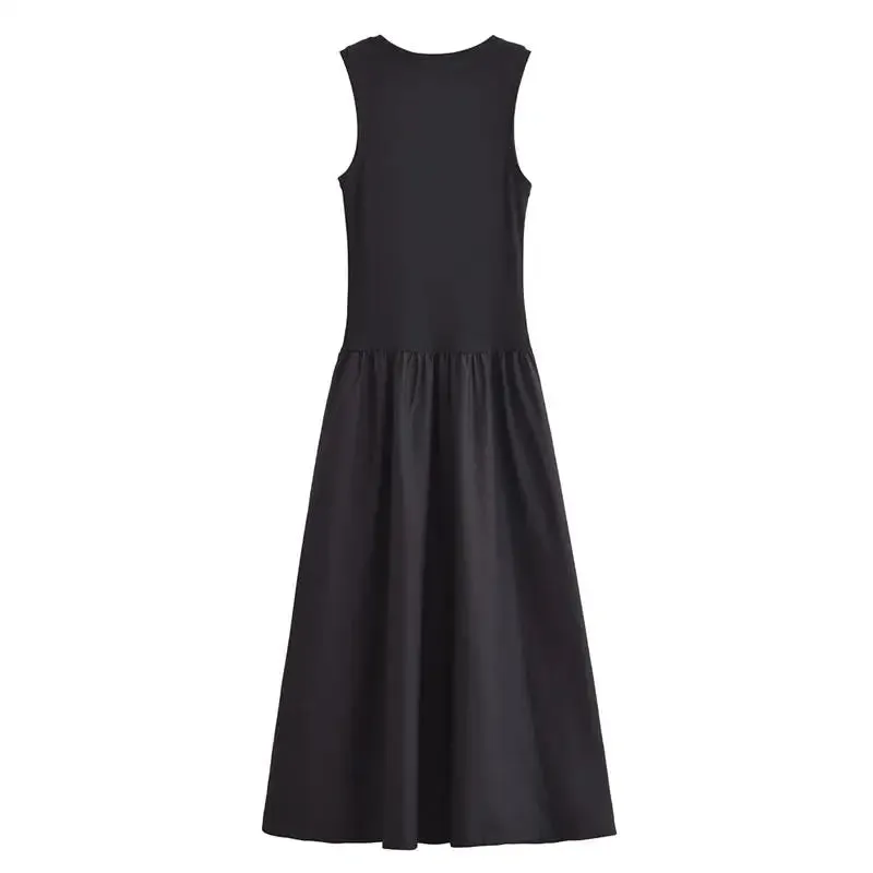 Dresses Summer Women's 2024 New Chic Slim Simple Elegant Holiday Dress Street Women's Comfortable Youth Dress