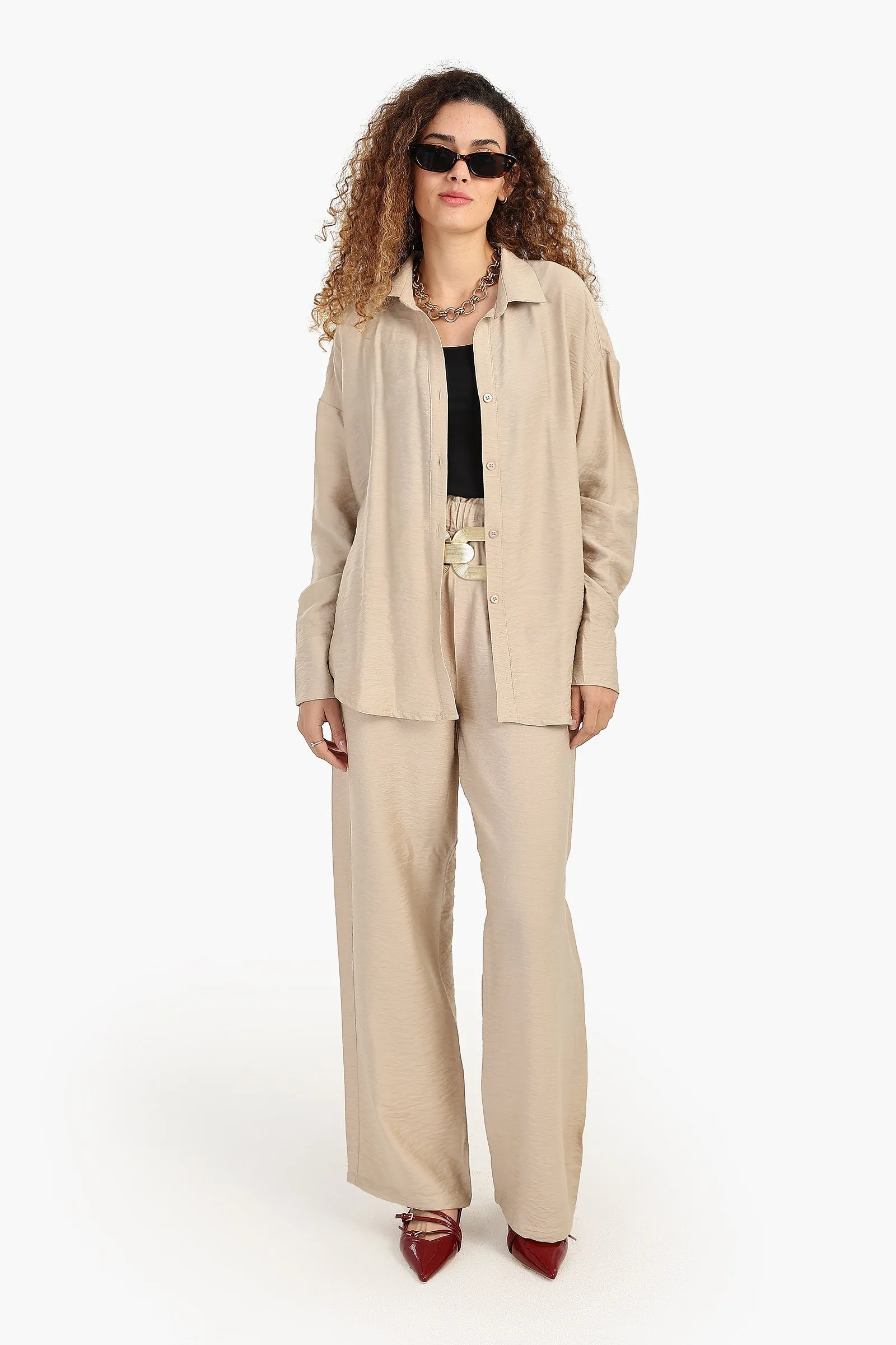 Dropped Shoulder Lounge Shirt