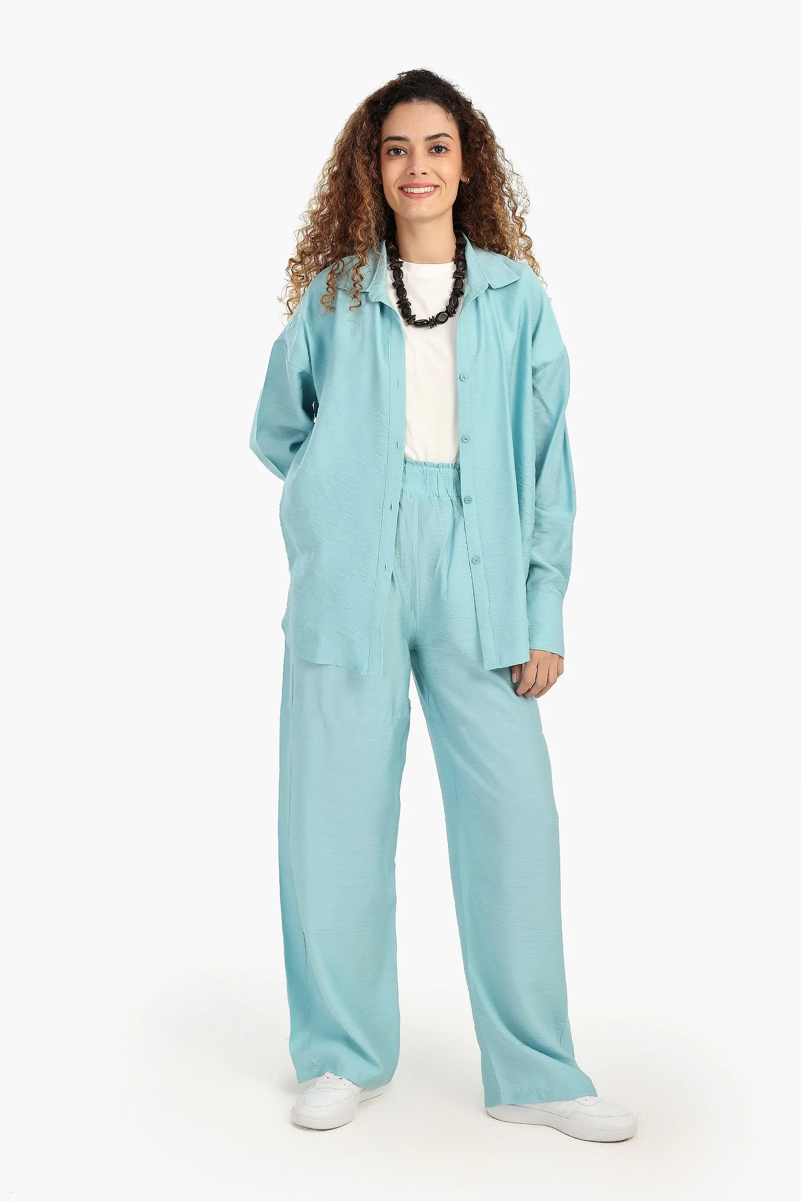 Dropped Shoulder Lounge Shirt