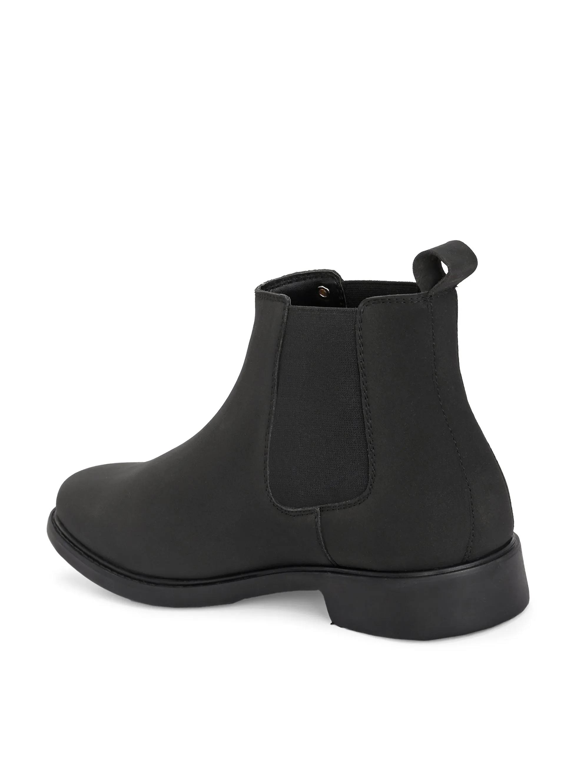 El Paso Men Faux Leather Casual Chelsea Boots