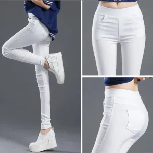 Elastic Skinny Leggings Pencil Pants