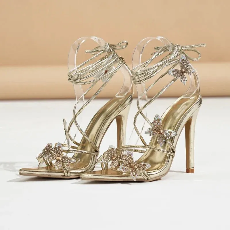 Elegant Butterfly Heels