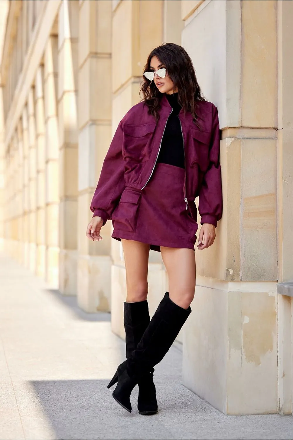 Elegant shorter wider cut jacket