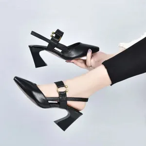 Elegant Women's Sandals with Heels