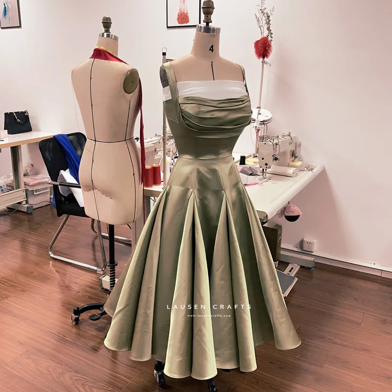 Elizabeth Taylor Inspired Sage Green 1950s Dress Life Magazine