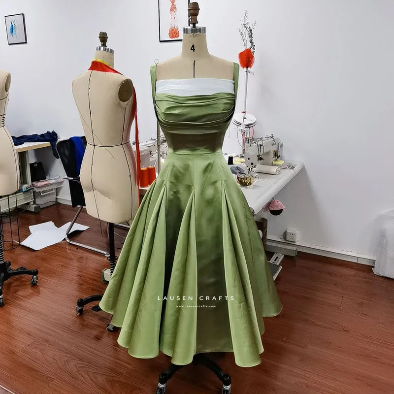 Elizabeth Taylor Inspired Sage Green 1950s Dress Life Magazine