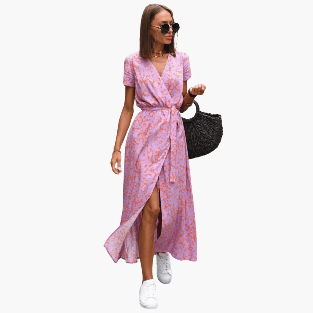 Ellen - Elegant Wrap Dress