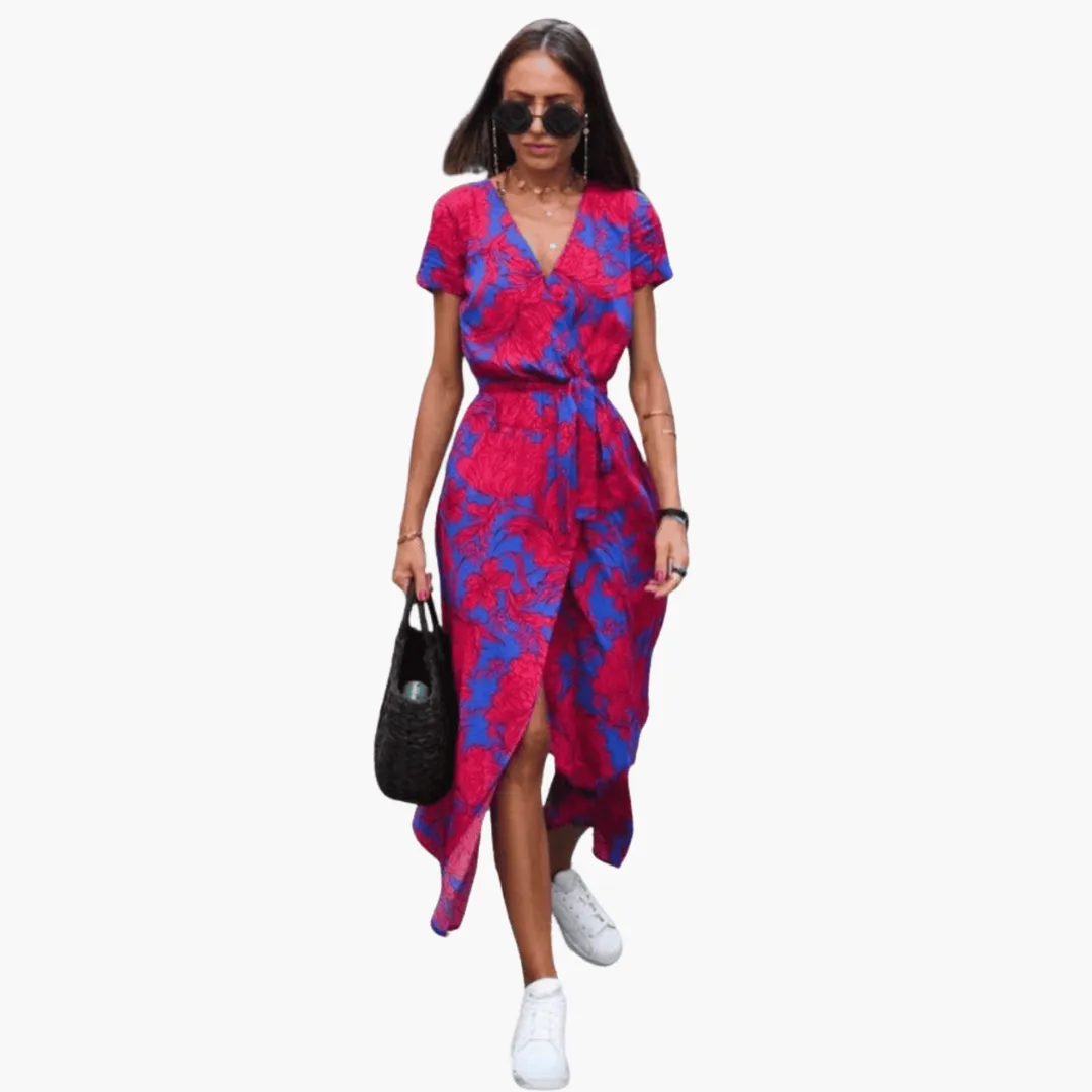 Ellen - Elegant Wrap Dress