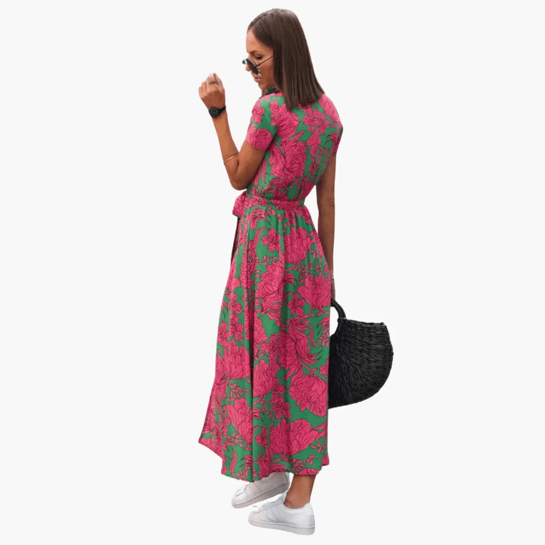 Ellen - Elegant Wrap Dress