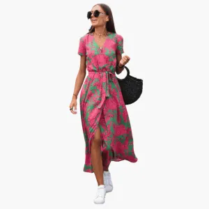 Ellen - Elegant Wrap Dress