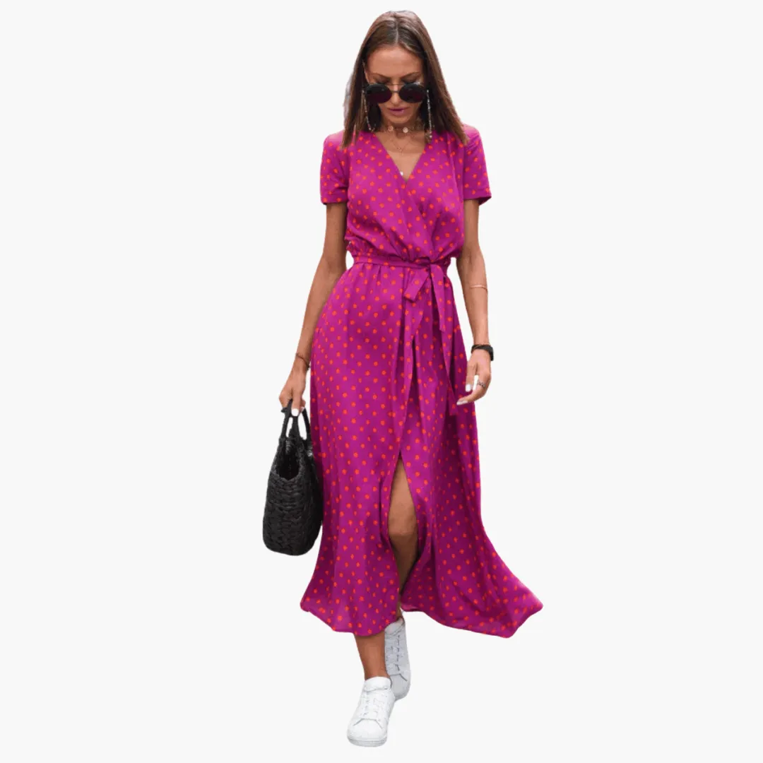 Ellen - Elegant Wrap Dress