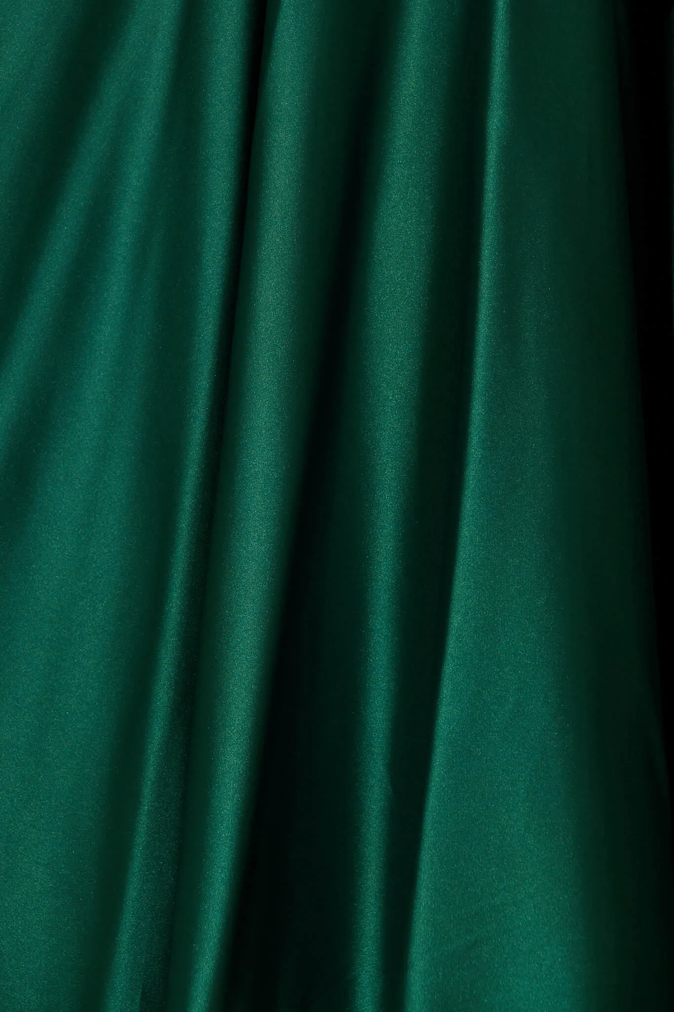 Emerald Green Satin Maxi Dress from Helsinki