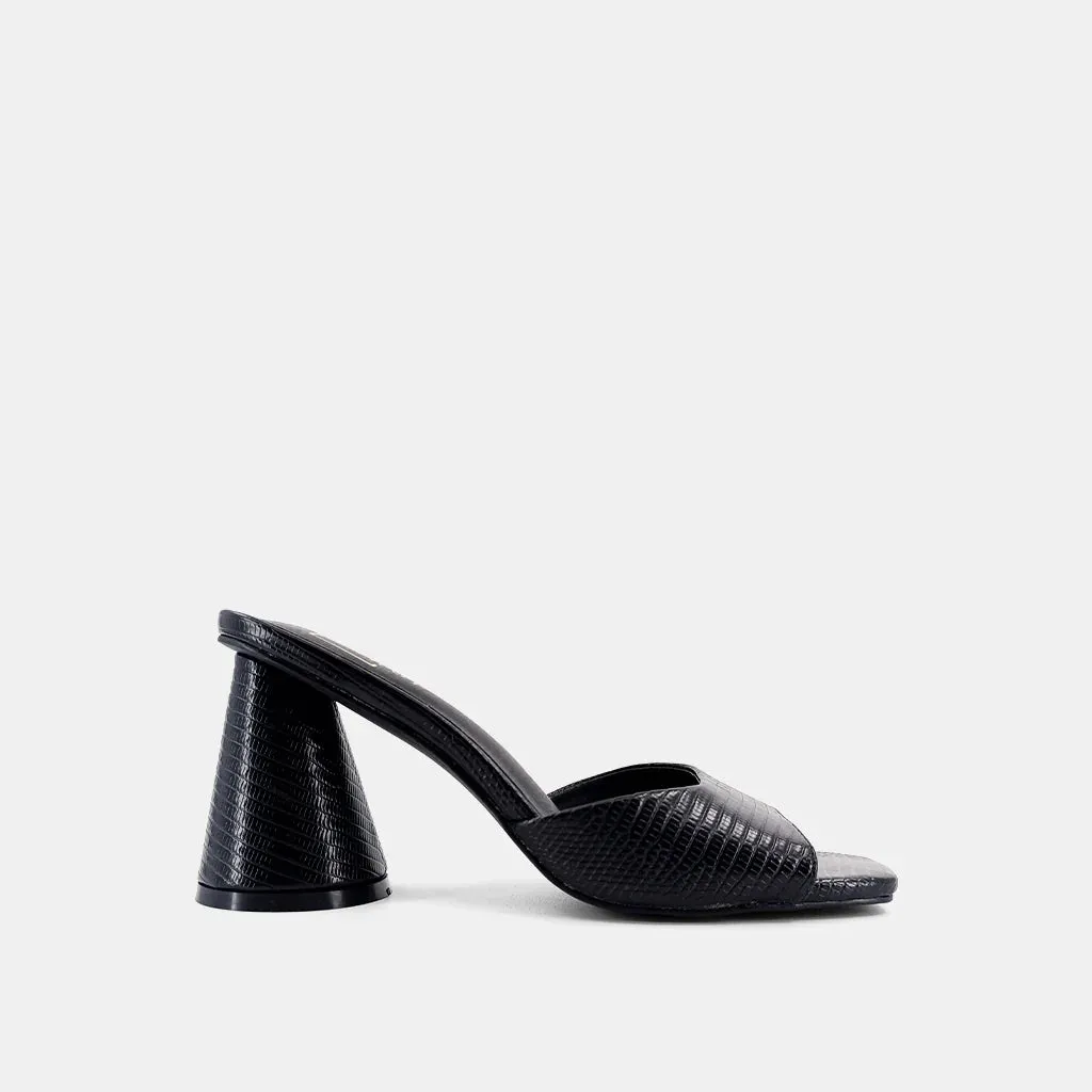 Enya Heel (Black Liz)