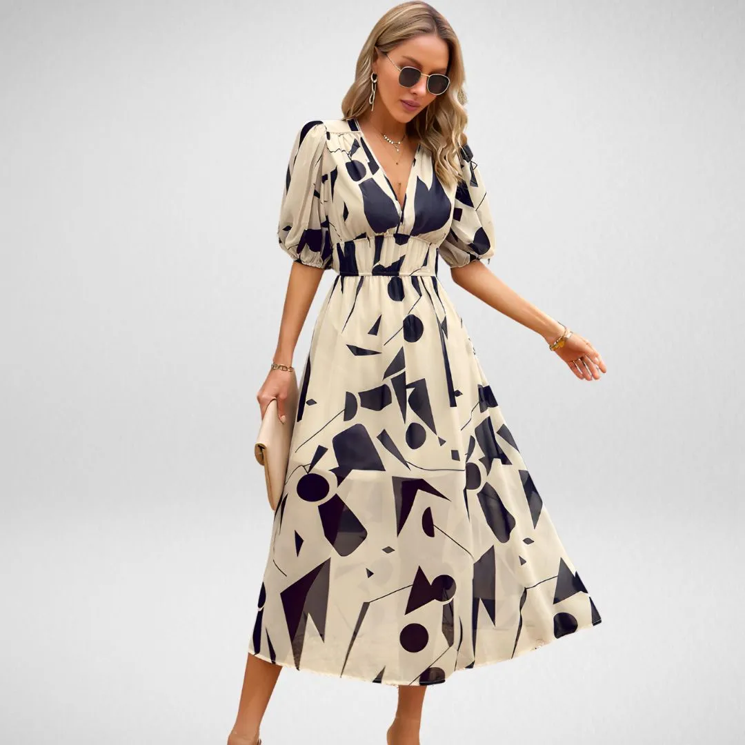 Erika | Charming V-Neck Dress