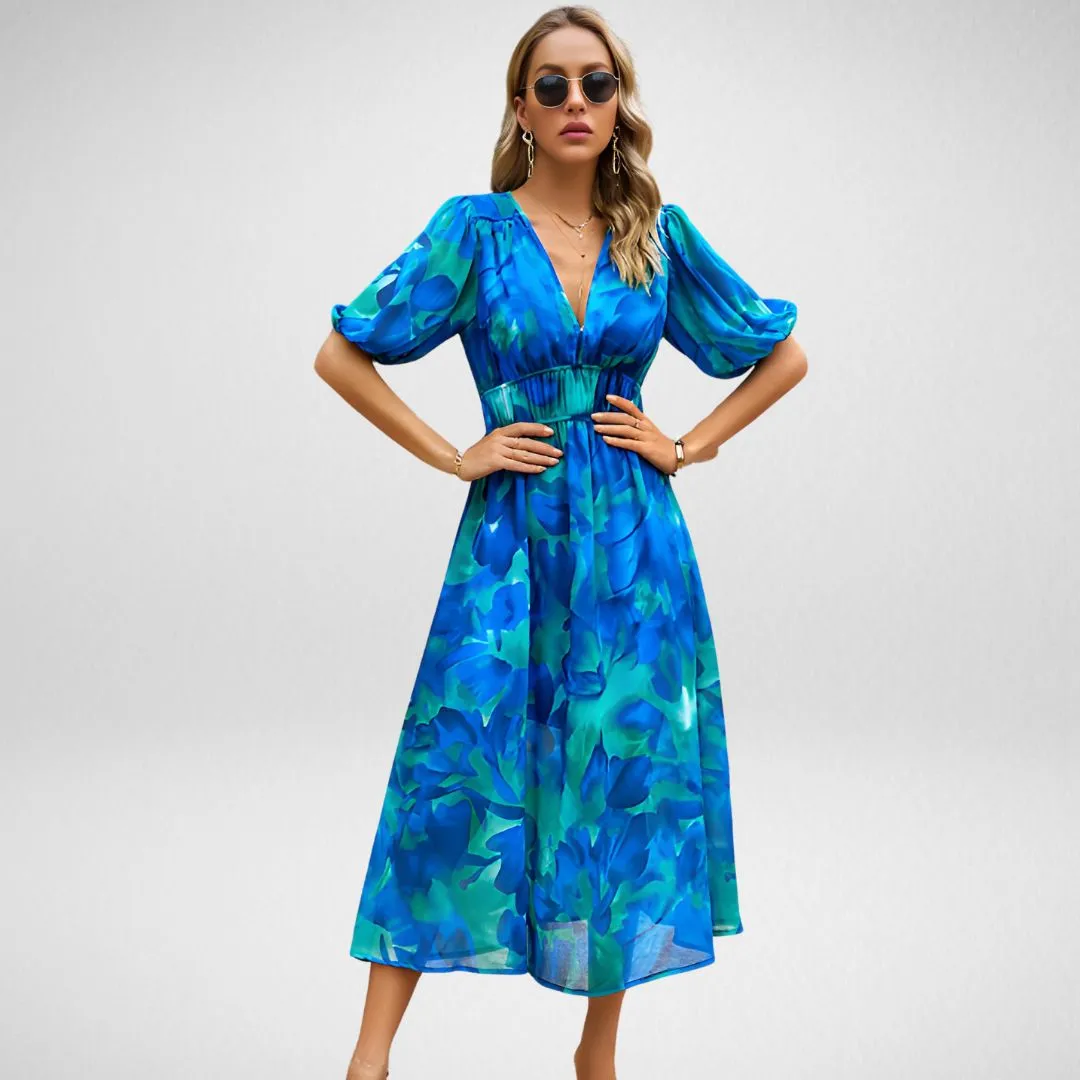 Erika | Charming V-Neck Dress