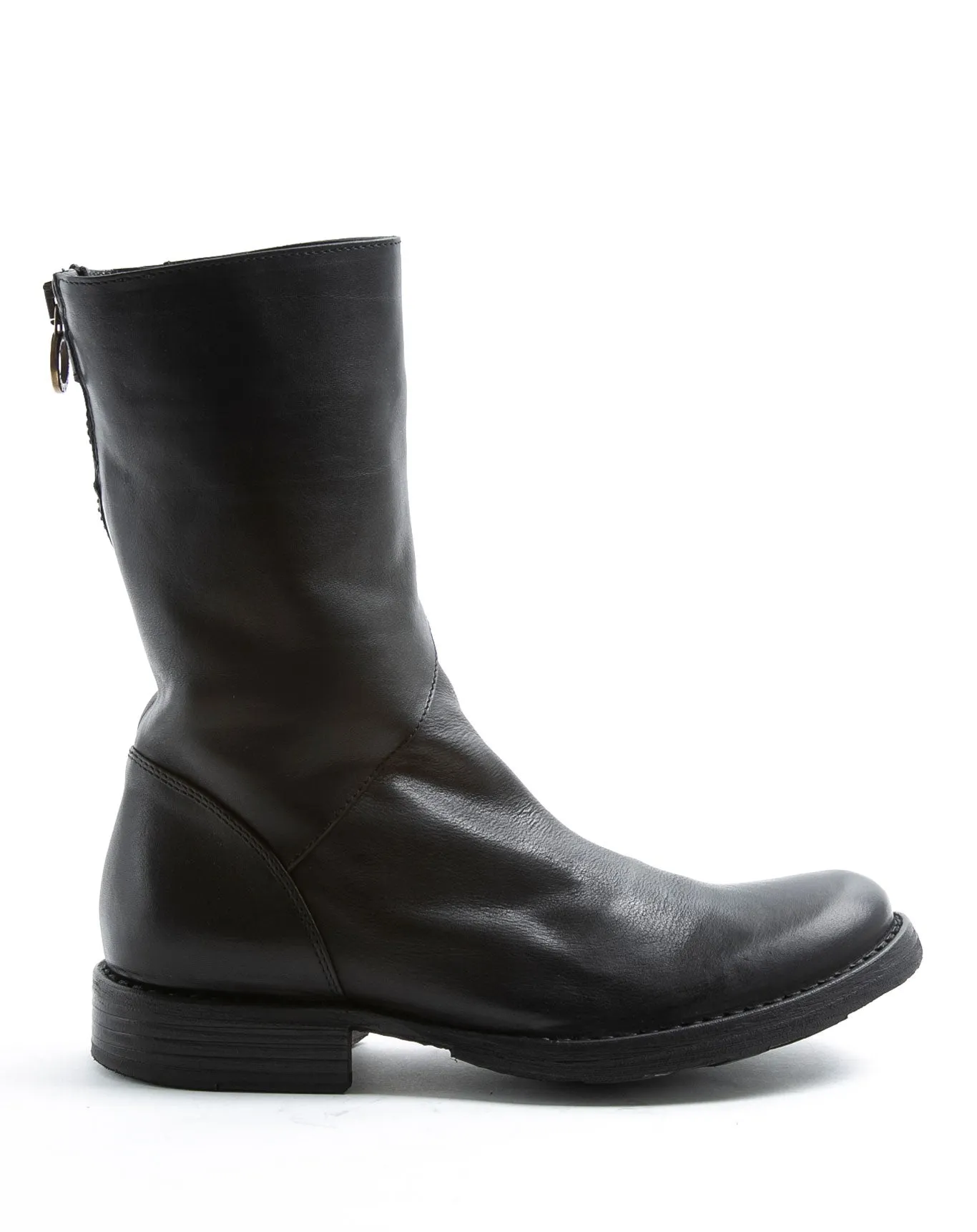 EZEE Black Leather Boots