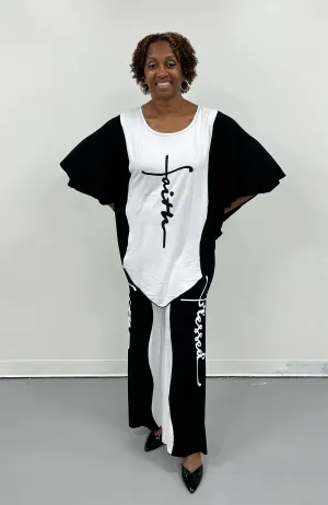 Faith & Blessed Palazzo Set