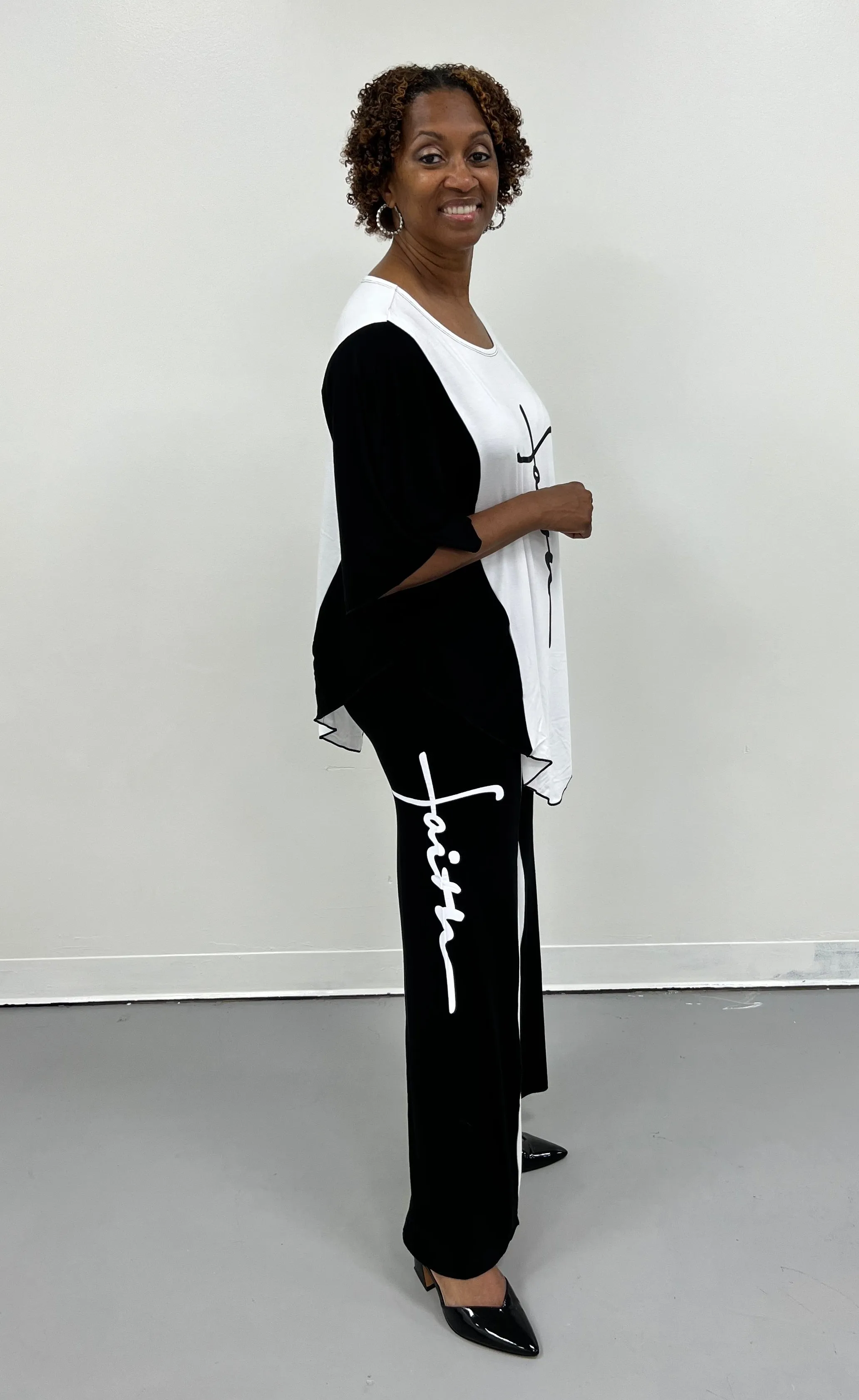 Faith & Blessed Palazzo Set