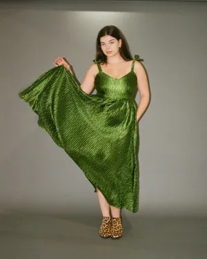 Fantastic Voyage | Tea Length Pleated Dress