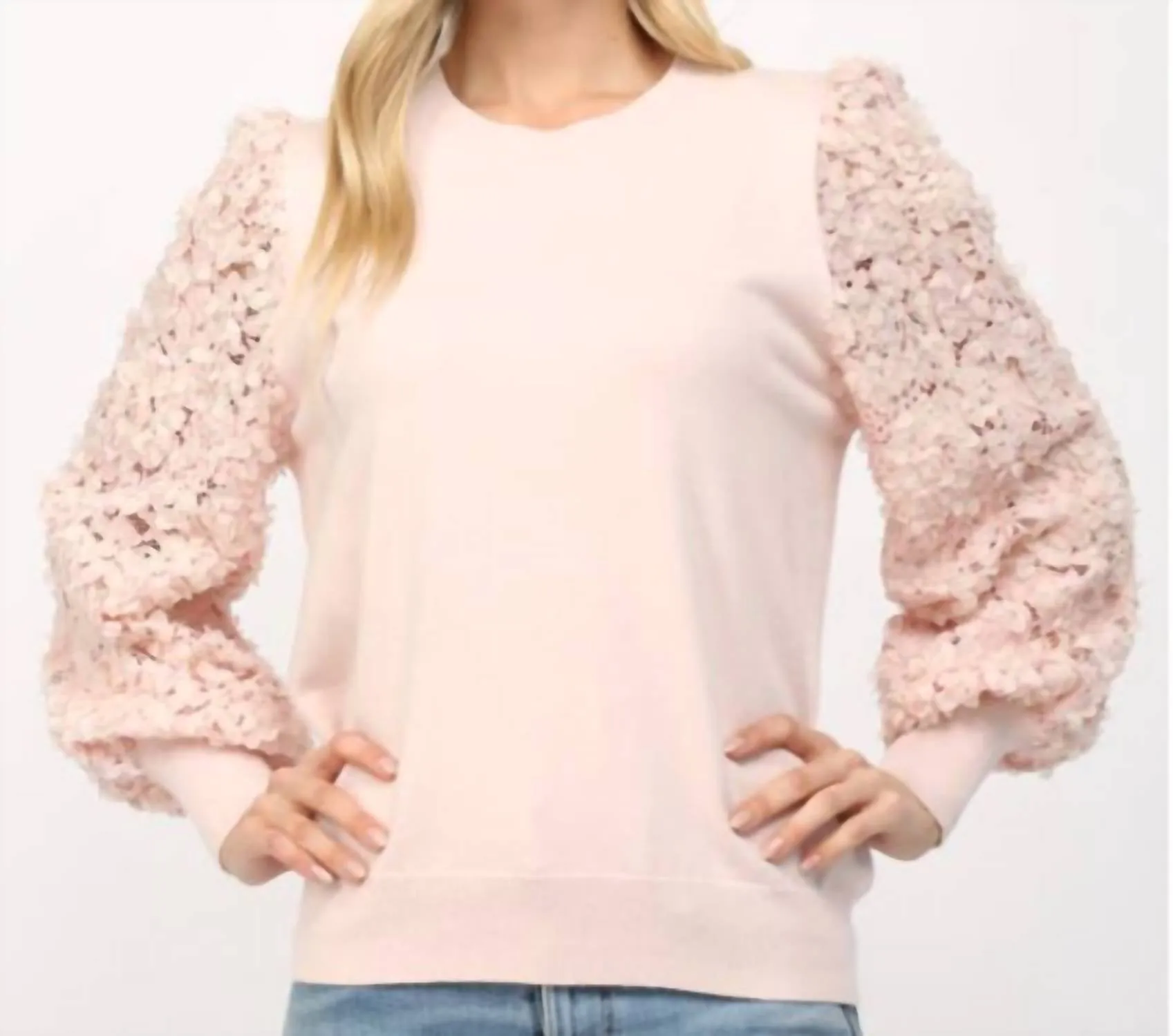 Fate - 3D Floral Sweater
