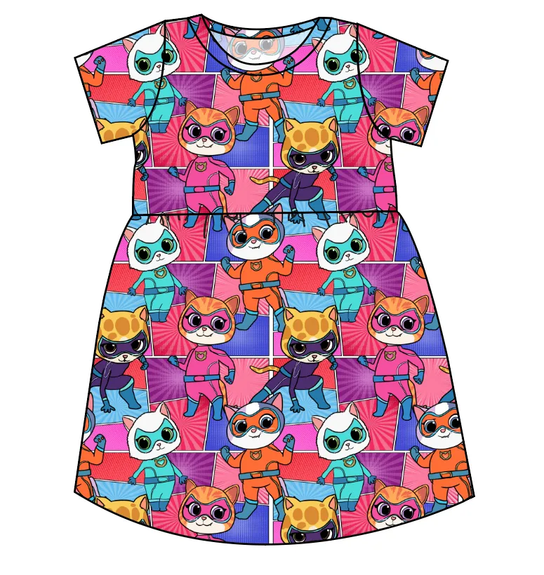 Fearless Felines Play Dress