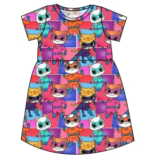 Fearless Felines Play Dress