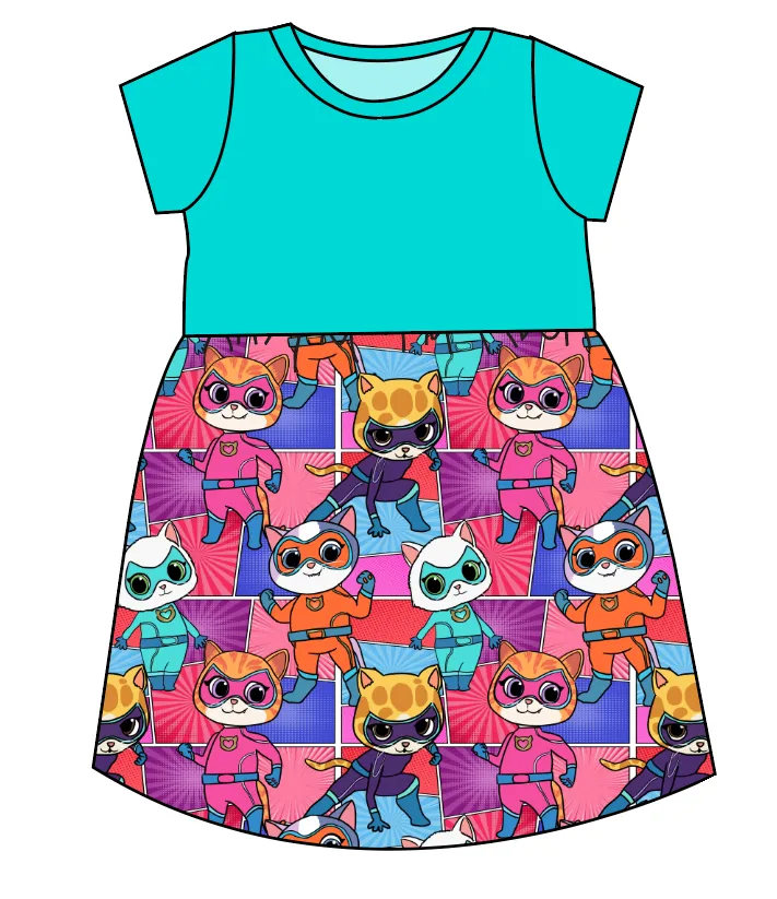 Fearless Felines Play Dress