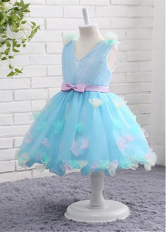 Flower Girl Dresses With Handmade Flowers