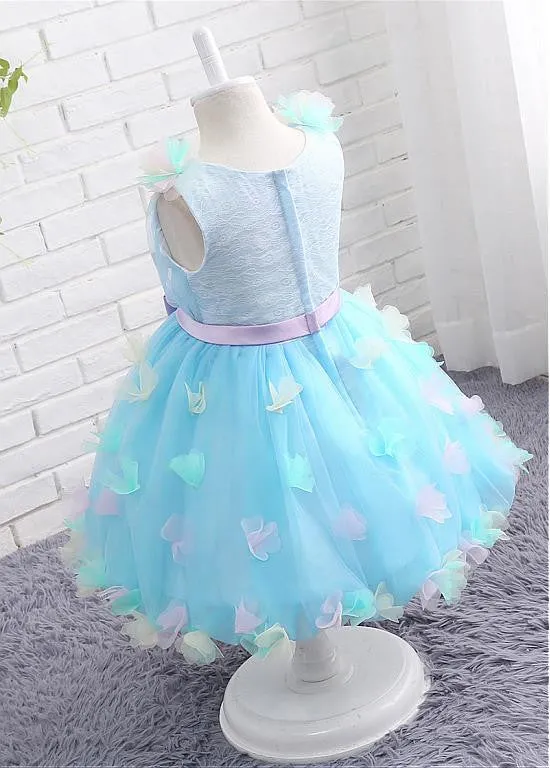 Flower Girl Dresses With Handmade Flowers