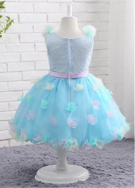 Flower Girl Dresses With Handmade Flowers