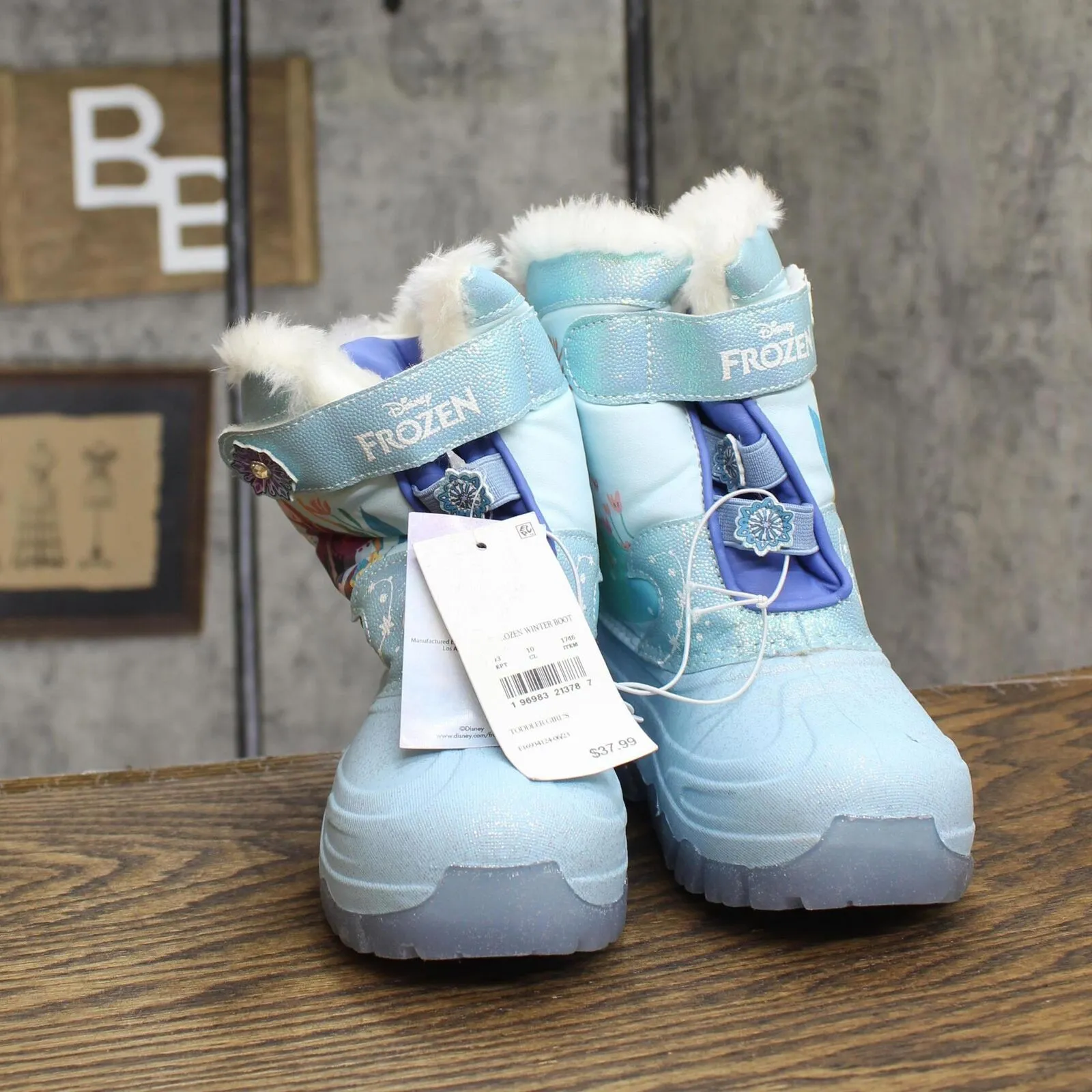 Frozen Toddler Girls Winter Boots 88236653 Blue 12T