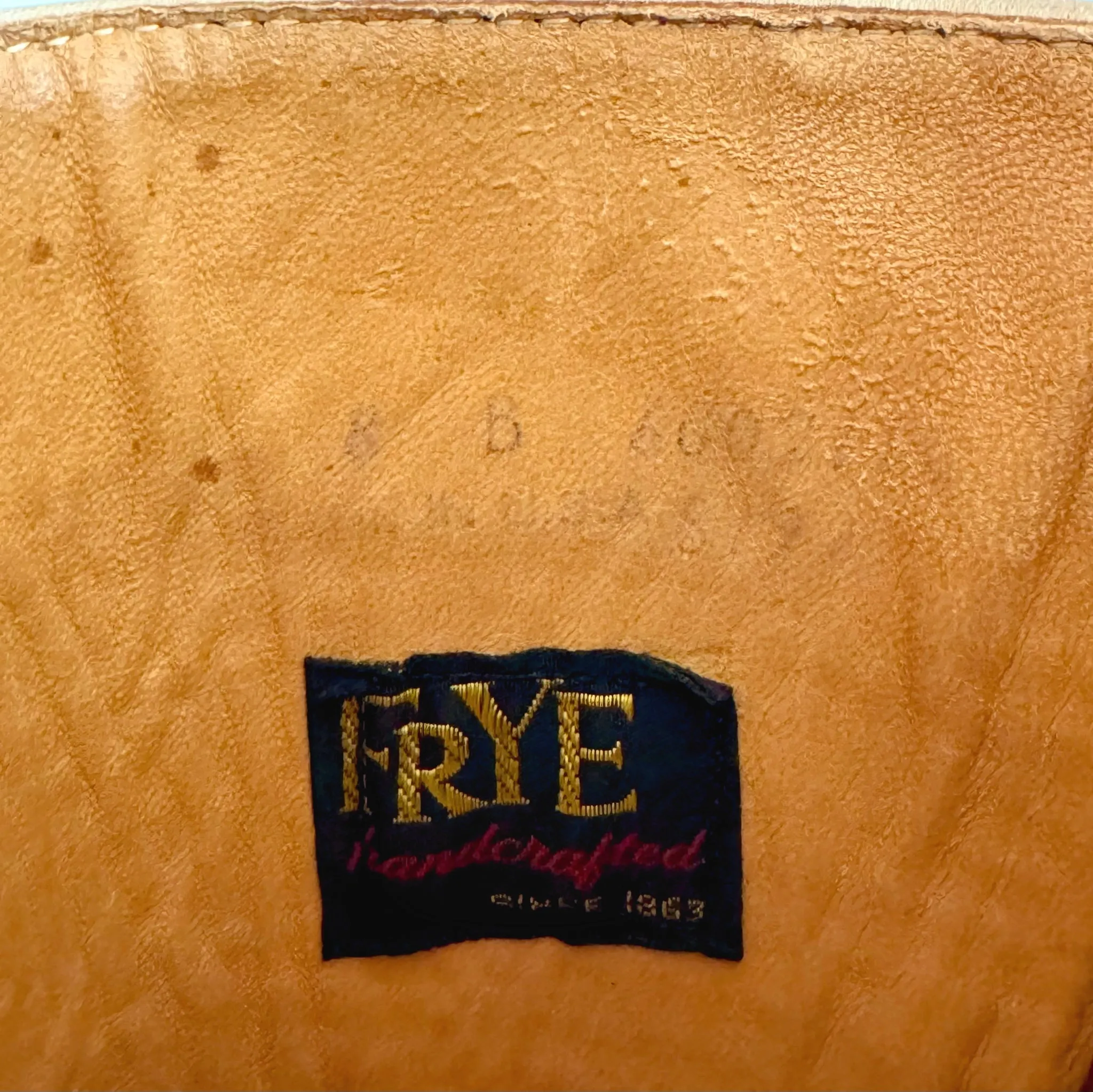 FRYE Vintage Banana Campus Tall Knee High Black Label Boots