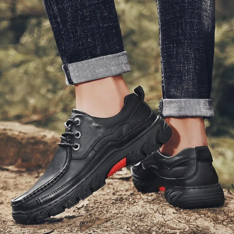 Genuine Leather Casual Shoes
