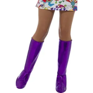 Go Go Boot Covers Purple