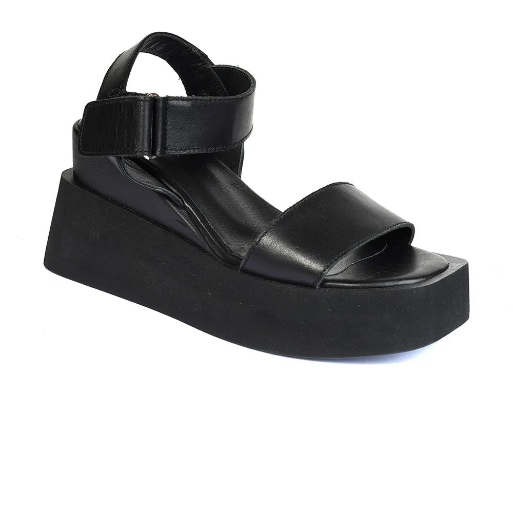 Greyder Women's Stylish High Sloped Sandals