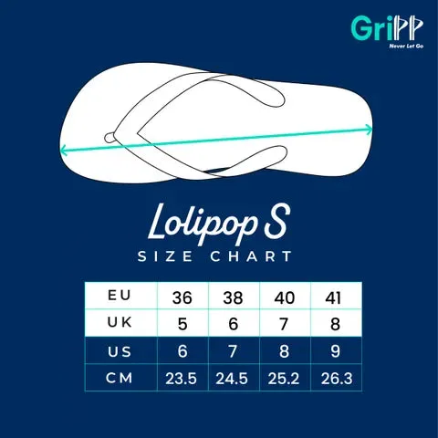 GriPP Sandal Lolipop S Women’s Sandals – Stylish, Comfortable Rubber Footwear for Active Lifestyles (Model B)