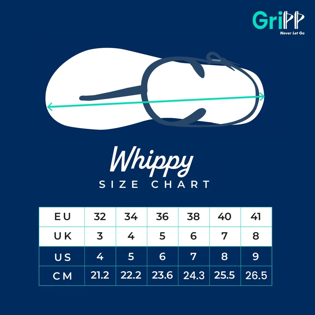 GriPP Whippy Women's Sandals – Cushioned, Flexible, and Stylish (Model C)