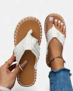 Hallie – Stylish Boho Open-Toe Sandals