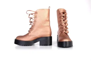 Handmade Boots with unique lace
