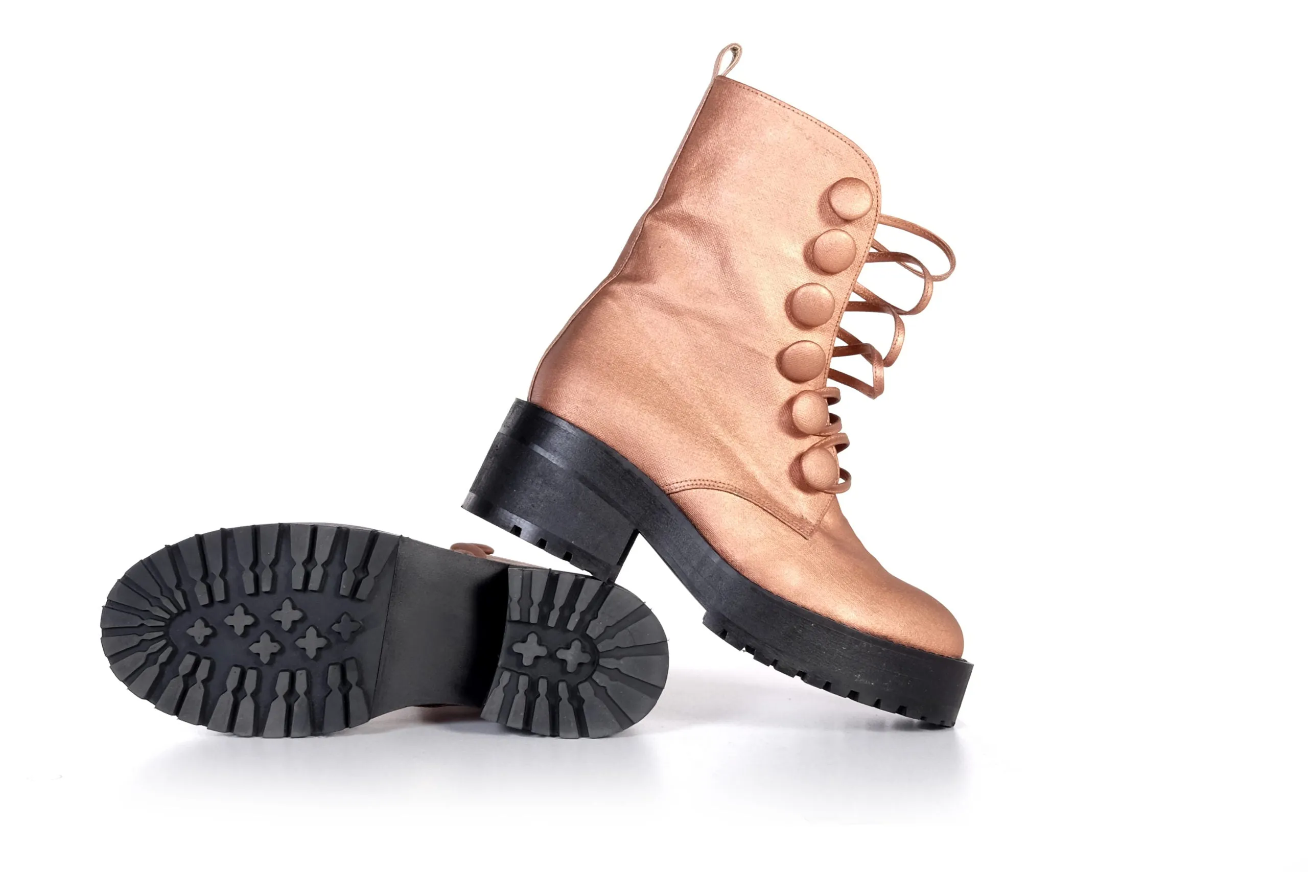 Handmade Boots with unique lace
