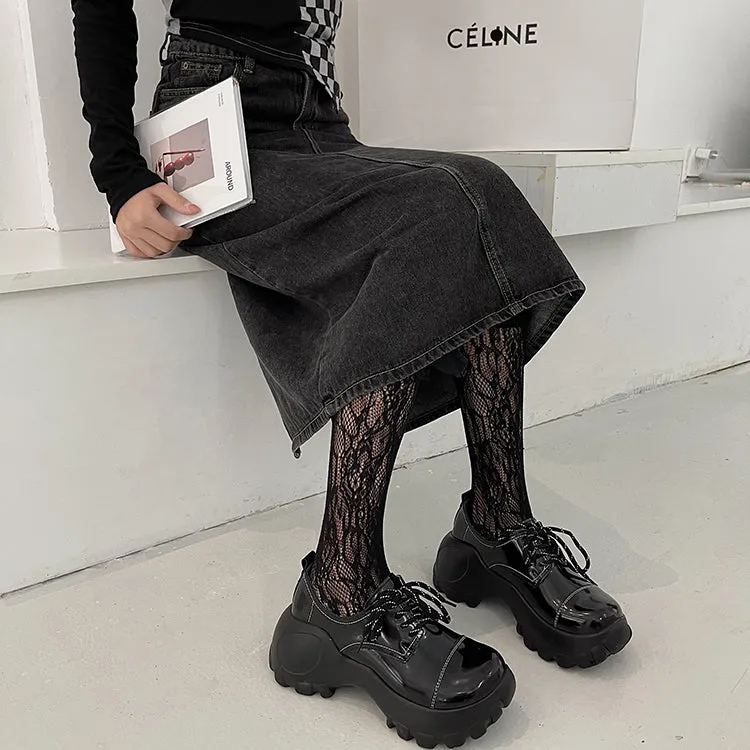 harajuku leather shoes  KF83115