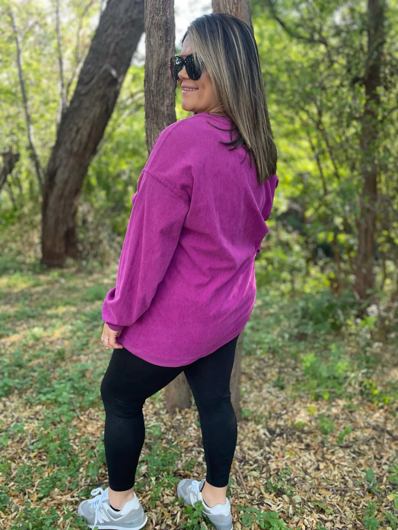 Hazel Blues® |  Staple Ribbed Pullover in Ten Colors